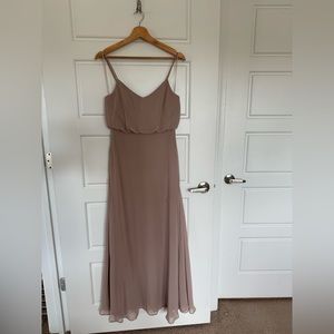 Birdy Grey Gwennie Bridesmaid dress in Taupe
